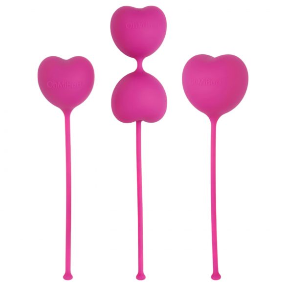 OHMIBOD - set de boules de geisha - rose (3 pièces)