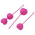 OHMIBOD - set de boules de geisha - rose (3 pièces)