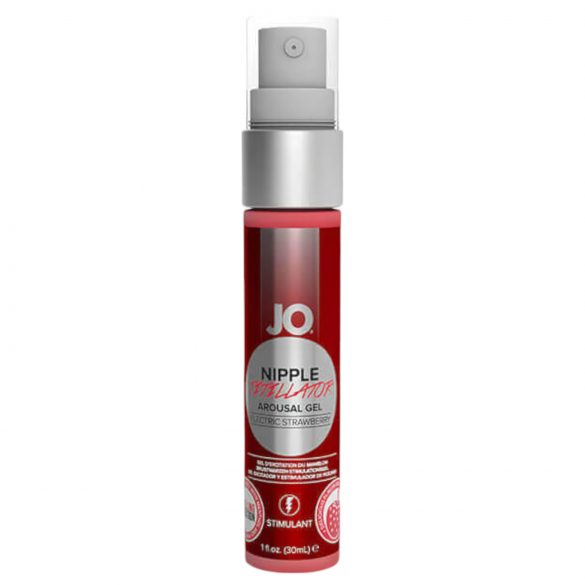 System JO - Gel stimulant pour les mamelons - Fraise (30 ml)