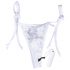 MySecret Screaming Panty - culotte vibrante à distance - blanche (S-L)