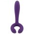 Rianne Duo - vibromasseur couple étanche rechargeable (violet)