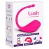 LOVENSE Lush - oeuf vibrant intelligent (rose)