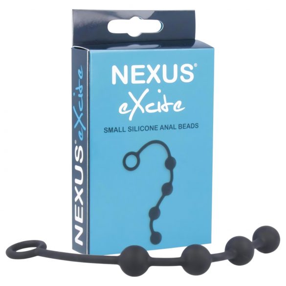 Nexus Excite - petit chapelet anal (4 perles) - noir