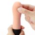 TENGA Iroha Zen - Hanacha super douce vibrateur en silicone (pêche)