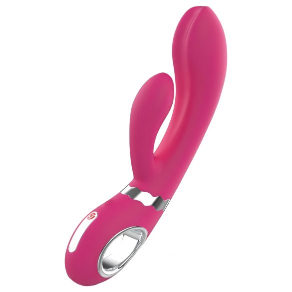 Nomi Tang - vibromasseur rechargeable à point G avec stimulateur clitoridien (rose)