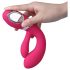 Nomi Tang - vibromasseur rechargeable à point G avec stimulateur clitoridien (rose)