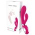 Nomi Tang - vibromasseur rechargeable à point G avec stimulateur clitoridien (rose)