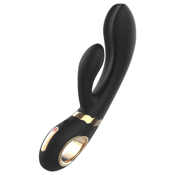 Nomi Tang - Vibrateur G-spot rechargeablé avec stimulateur clitoridien (noir)