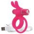 Anneau pénien vibrant rechargeable - Bunny Rose