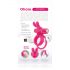 Anneau pénien vibrant rechargeable - Bunny Rose