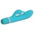 B SWISH Bwild Classic Bunny - vibromasseur avec stimulateur clitoridien (turquoise)