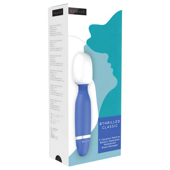 B SWISH Wand - vibromasseur massant (bleu)