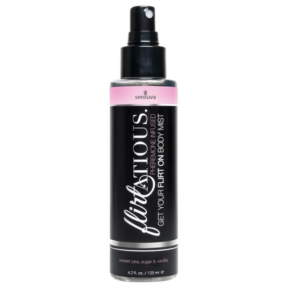 Sensuva Flirtatious - Spray corporel aux phéromones - Vanille-Pois de Senteur (125ml)