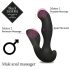 FEELZTOYS Black Jamba - vibromasseur anal chauffant avec télécommande (noir)