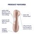 Satisfyer Pro 2 Gen2 - stimulateur de clitoris rechargeable (marron)