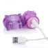  "BigO Screaming O - Anneau vibrant rechargeable (violet)"