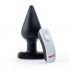 Plug Hurleur XL - vibromasseur anal (noir)