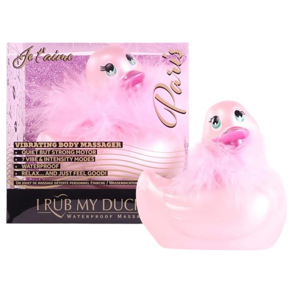 Mon Canard Paris 2.0 - canard ludique, vibromasseur waterproof pour clitoris (rose)