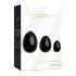 La Gemmes Yoni - Boules de geisha - Obsidienne noire (3 pcs)