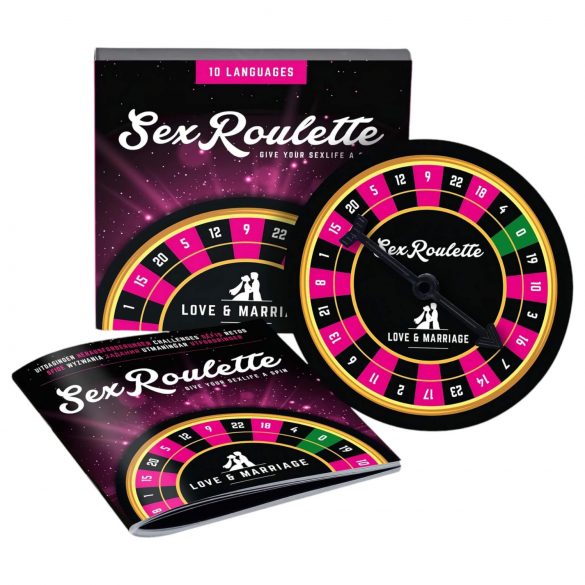 Sex Roulette Love & Married - jeu de société érotique (10 langues)