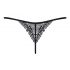 Obsessive Intensa - string en dentelle (noir)