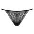 Obsessive Intensa - string en dentelle (noir)