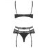 Heartina - ensemble de lingerie (noir)