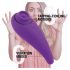 FEELZTOYS Femmegasm - vibrateur double fonction rechargeable (violet)