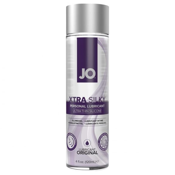 System JO Xtra Silky - Lubrifiant Silicone avec Vitamine E (120ml)