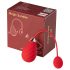 Magic Motion Sundae - œuf vibrant intelligent rechargeable (rouge)