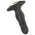 Aixiasia Roy - Vibromasseur anal à impulsion avec télécommande, rechargeable (noir)