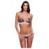 Baci - ensemble de soutien-gorge en dentelle à motif floral