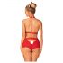 / Obsessive Ms Reindy - ensemble de costume de renne pour femme (2 pièces) - rouge - M/L