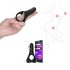 Magic Motion Rise - anneau pénien vibrant intelligent et rechargeable (noir)