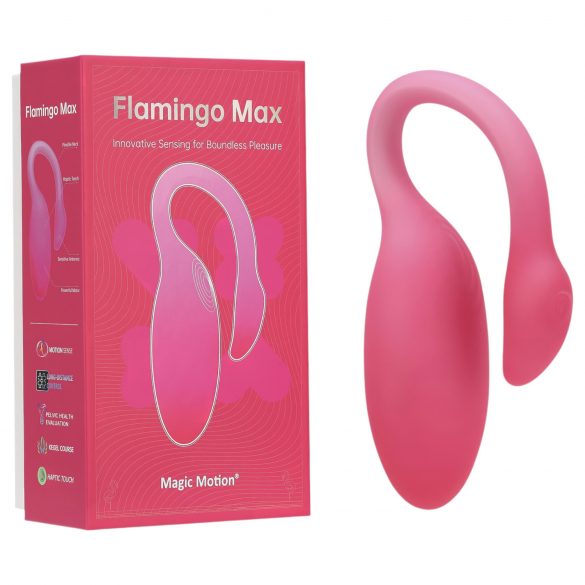 Magic Motion Flamingo Max - œuf vibrant intelligent (rose)